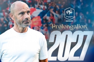 华体会官网-官方：法国U21主帅巴提科完成续约，新合同至2027年7月