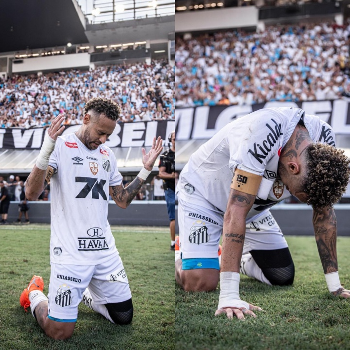 拯救母队🥹桑托斯6轮不败保级，33岁内马尔5场几乎打满5球1助